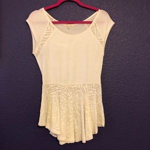 || White Babydoll Top ||
